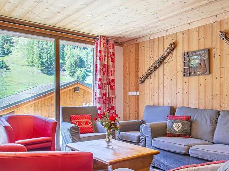 Chalet Perle des Alpes - Wohnraum (Beispiel)