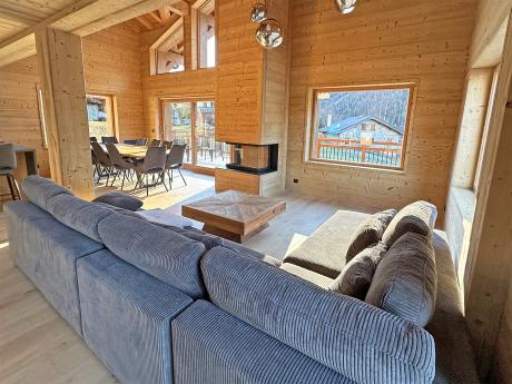 Chalet Nancroix Paradiski - Wohnraum