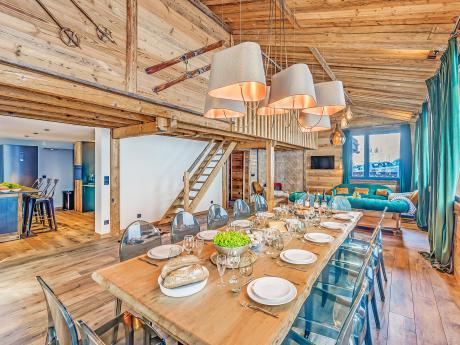 Chalet Riva - Essbereich