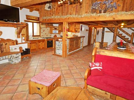 Chalet le Haut - Wohnraum