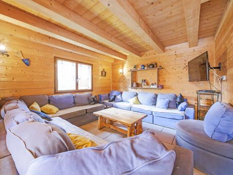 Chalet Châtel CLR01 - Wohnraum @Silvain Cochard