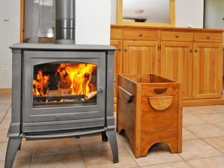 Chalet Balcon Cime de Caron - Kamin